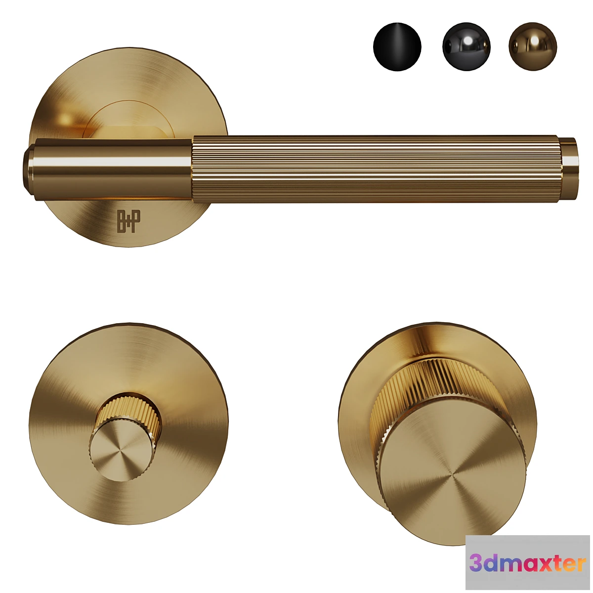 706626 - Buster & Punch DOOR HANDLE KNOB LOCK
