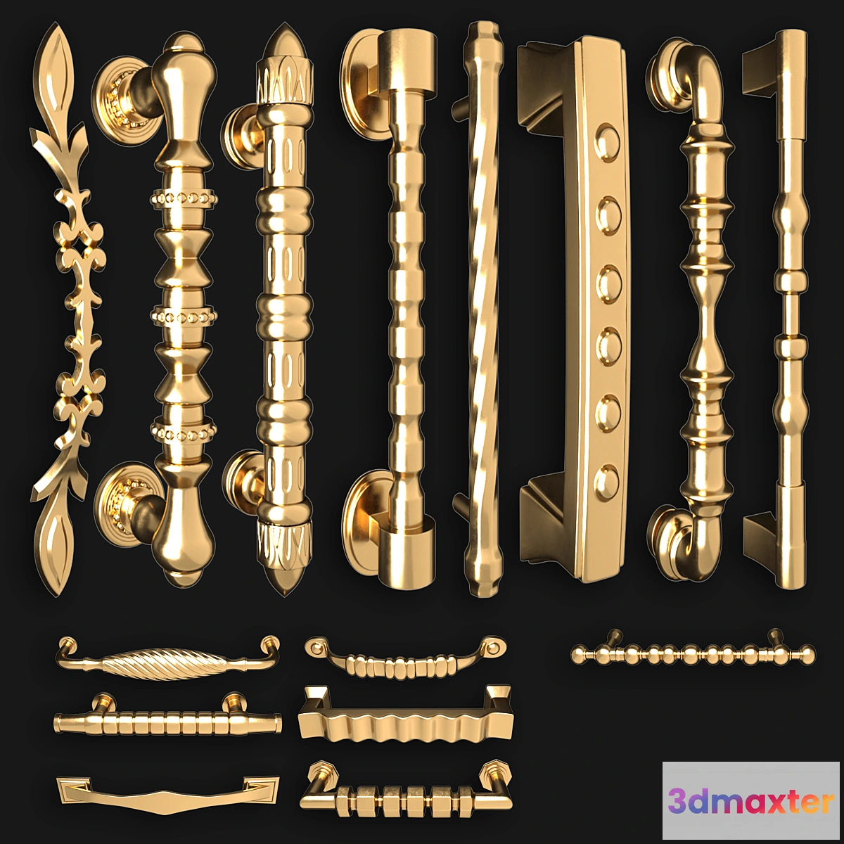 706632 - Collection of door knobs and handle-set 006