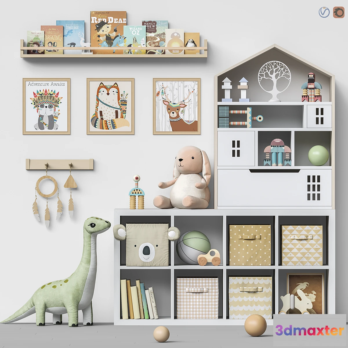 711122 - Toys and furniture set 109
