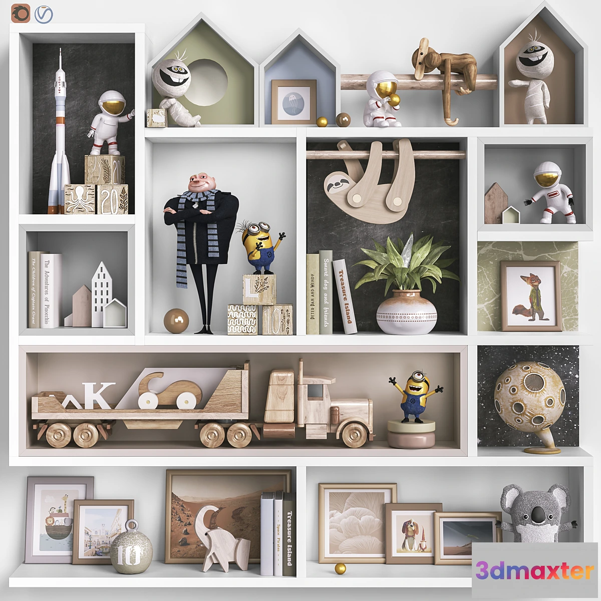 711202 - Toys  decor and furniture for nursery 120