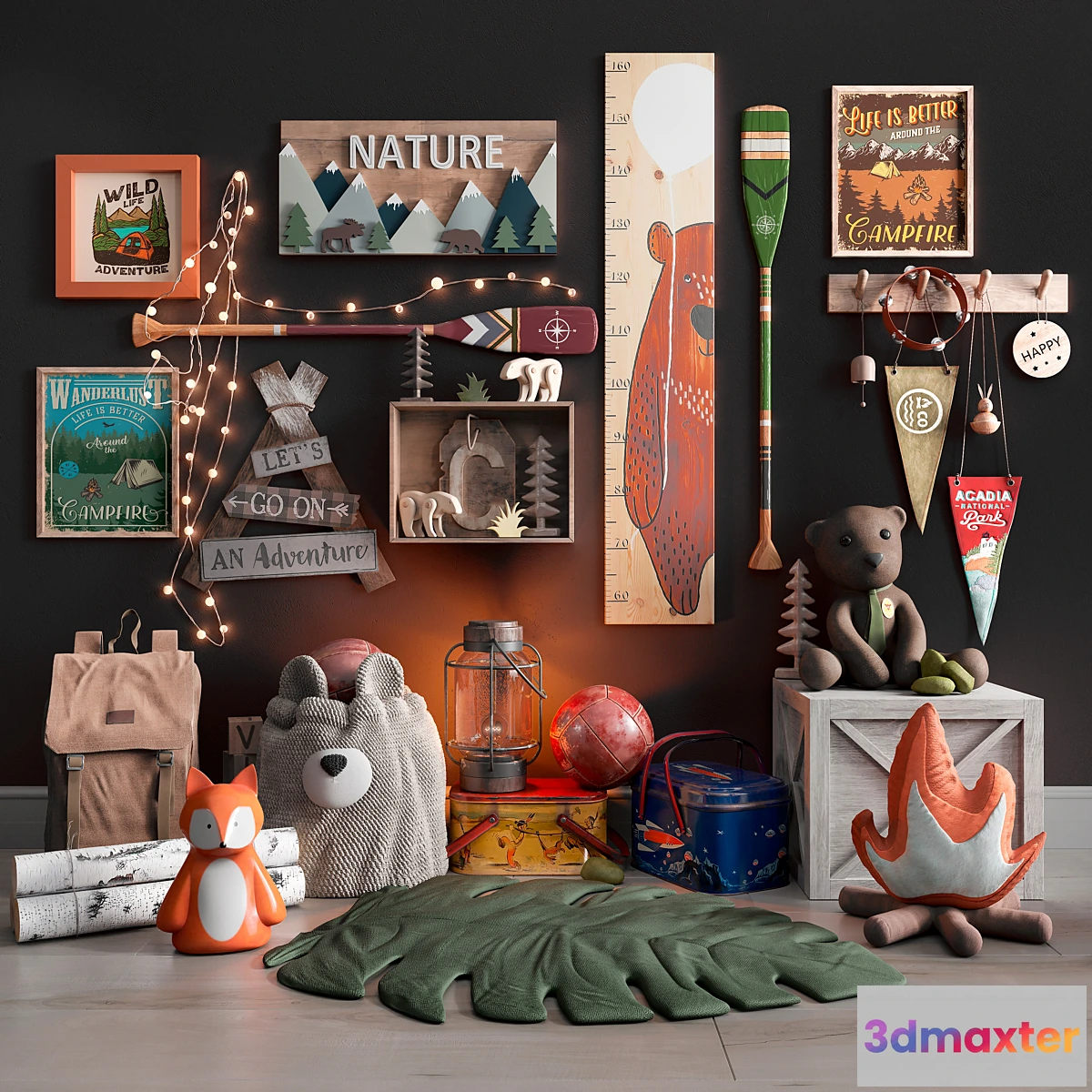 711302 - Decor set for children’s rooms