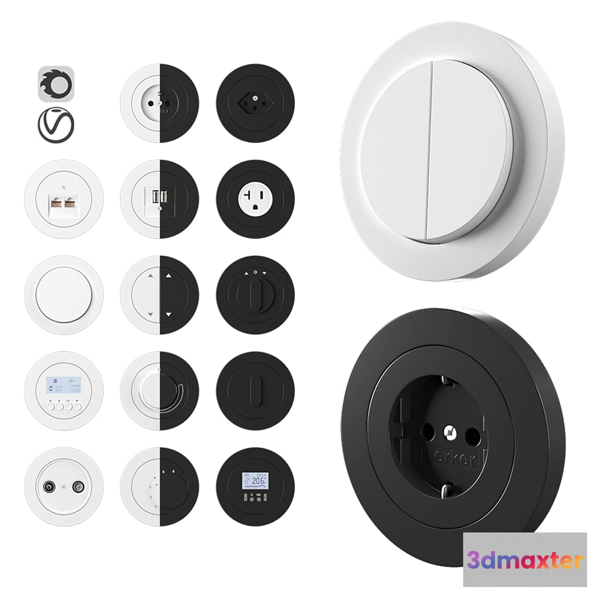 719940 - Berker R. Classic - No.2