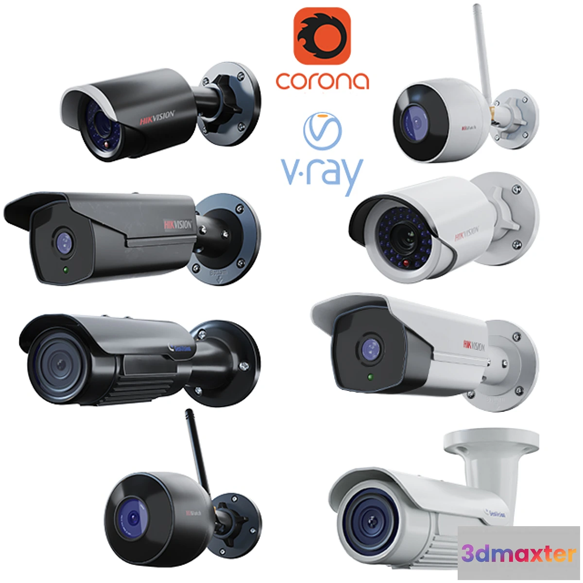 720018 - CCTV Cameras_hikvision_geovision_CCTV Pack 01 - No.2