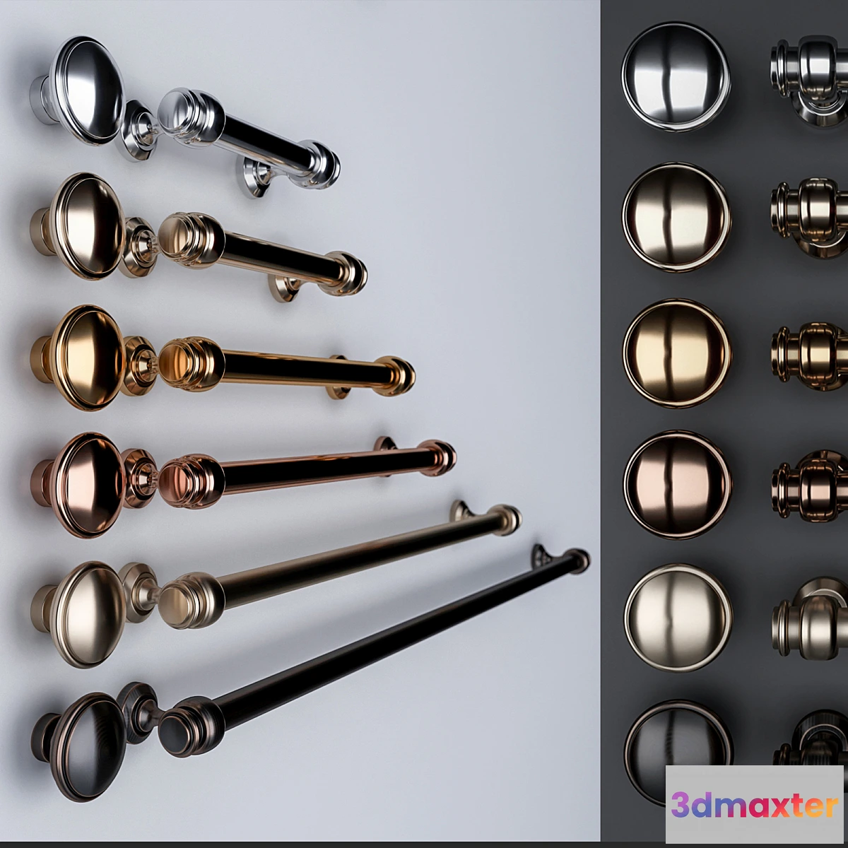 744997 - Furniture handles R16 - No.2