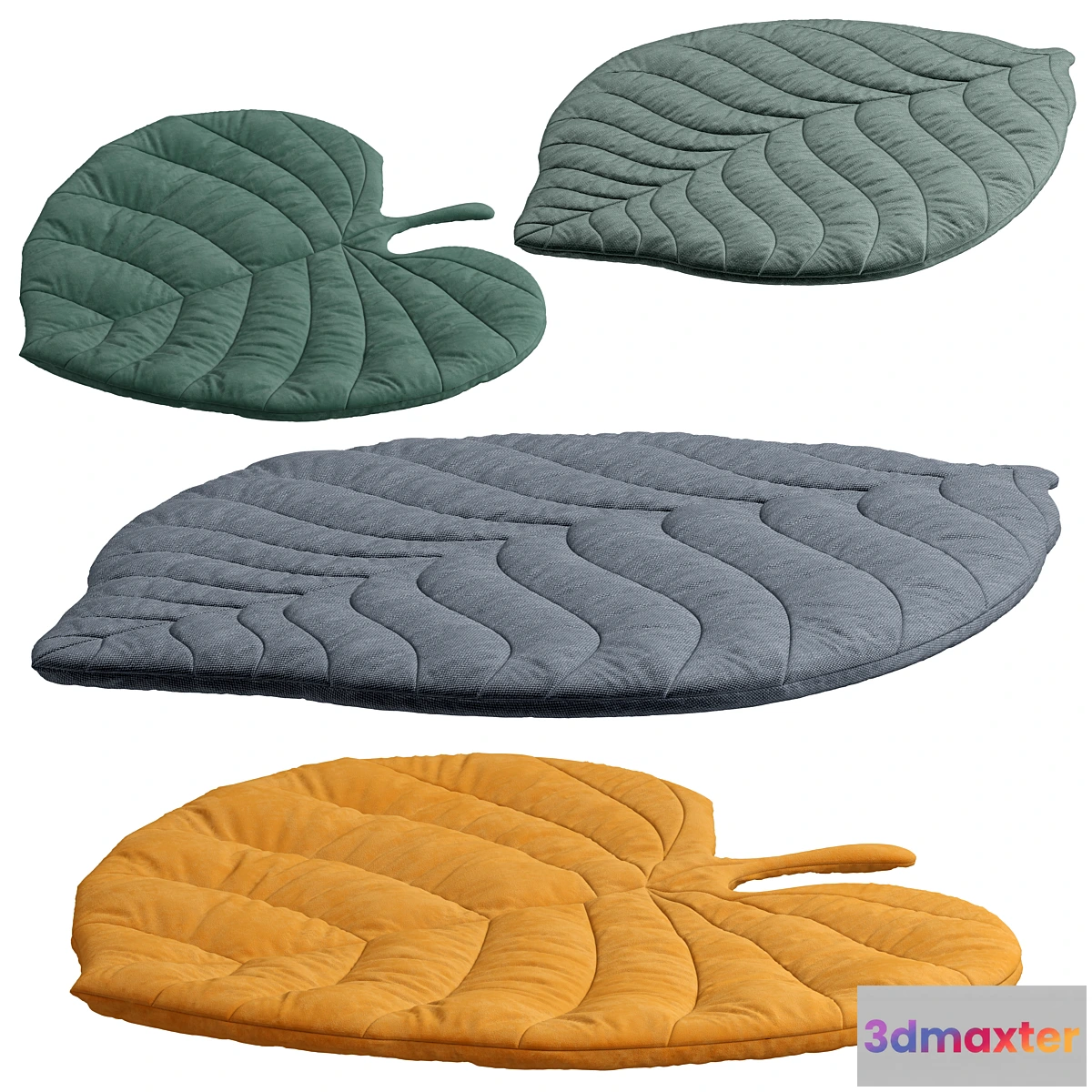 748077 - Leaf rug for kids - No.2