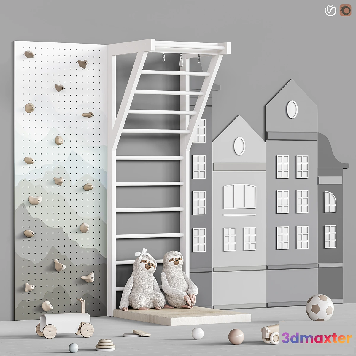 750357 - Toys and furniture set 86