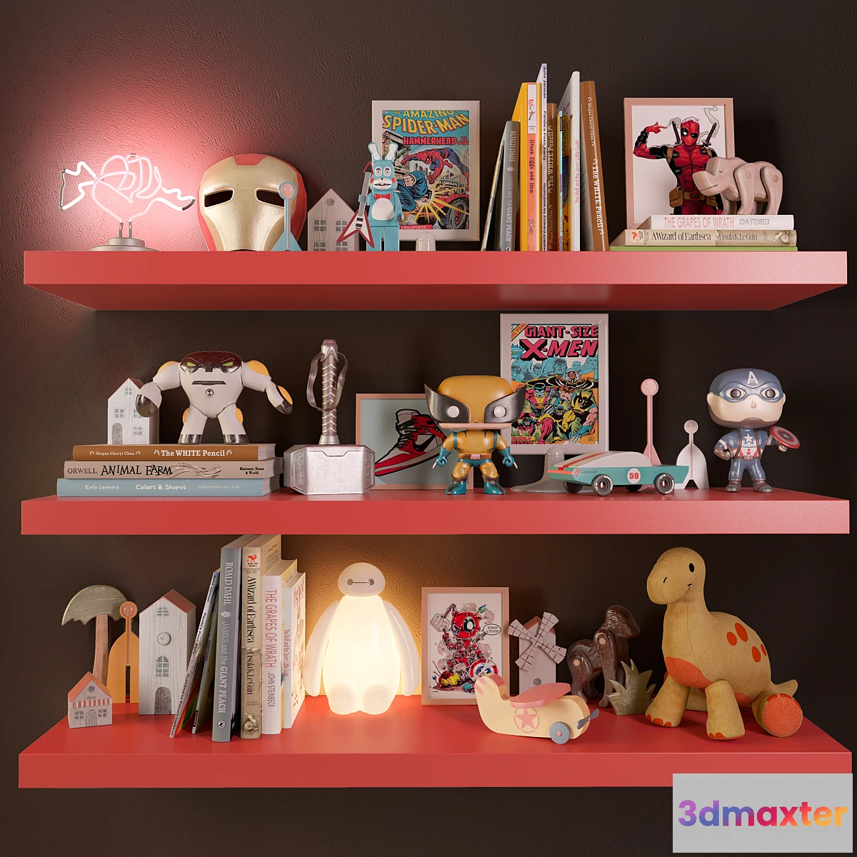 750363 - Boy’s Room Set Of Toys