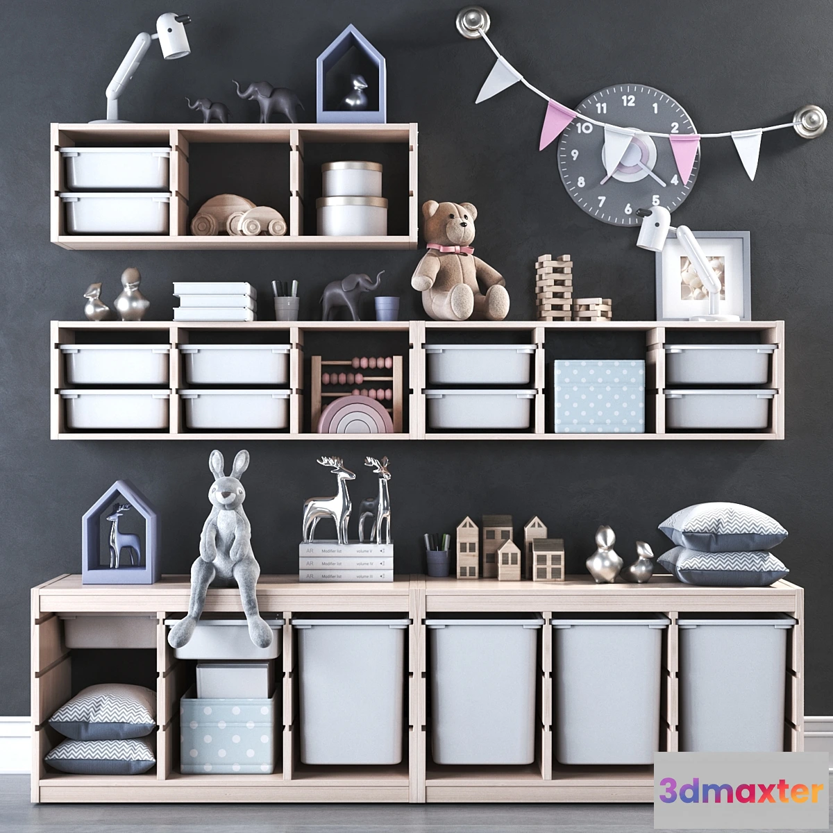 750381 - Ikea Trofast Set