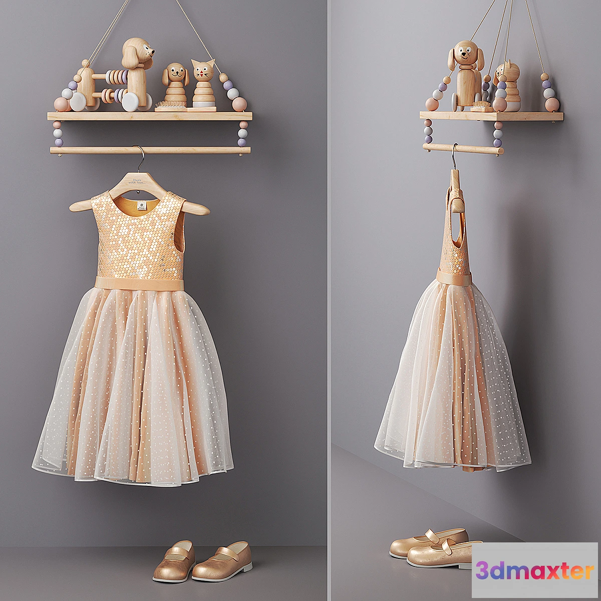 750393 - Decorative shelf in the nursery