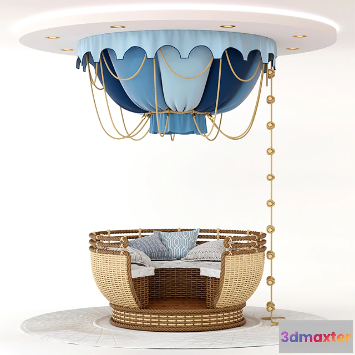 750453 - Balloon with basket