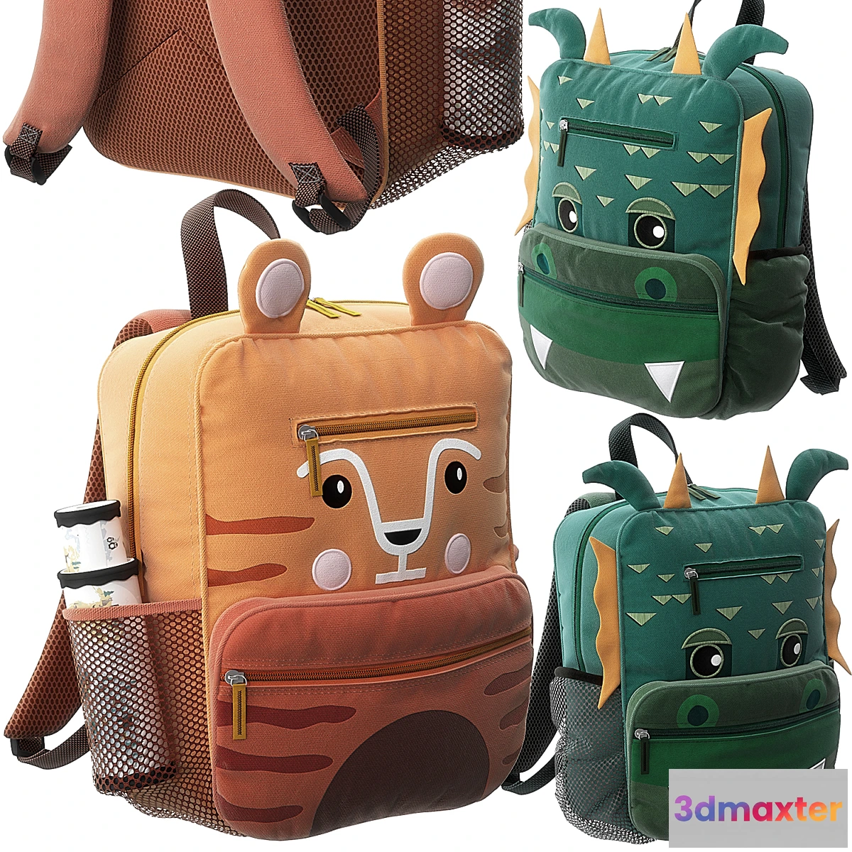 750483 - Tiger Dragon Backpack