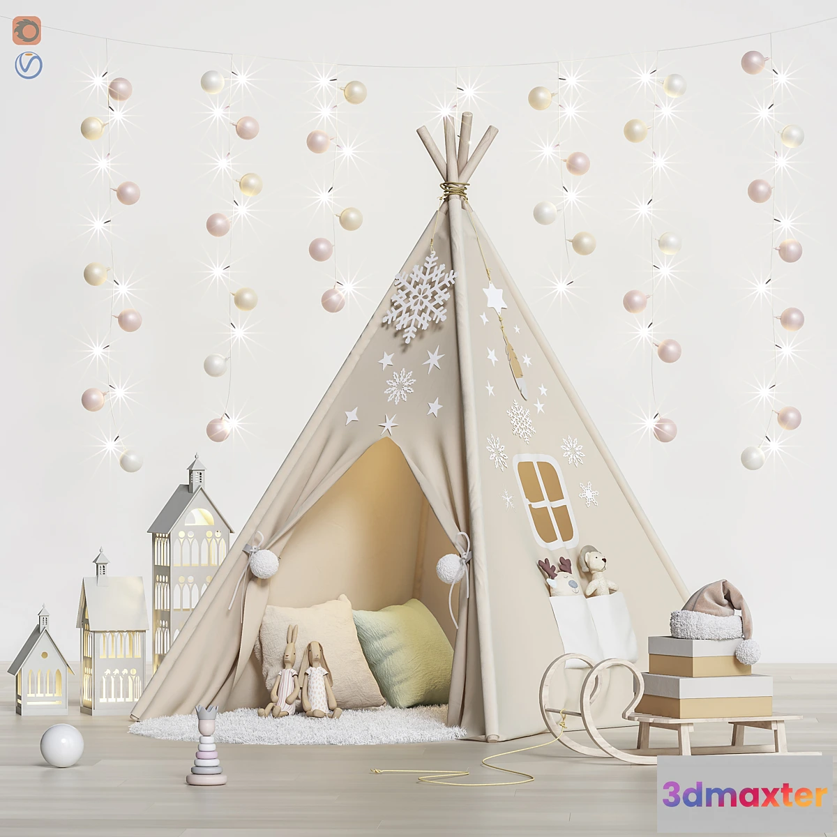 750513 - Toys and furniture set 64