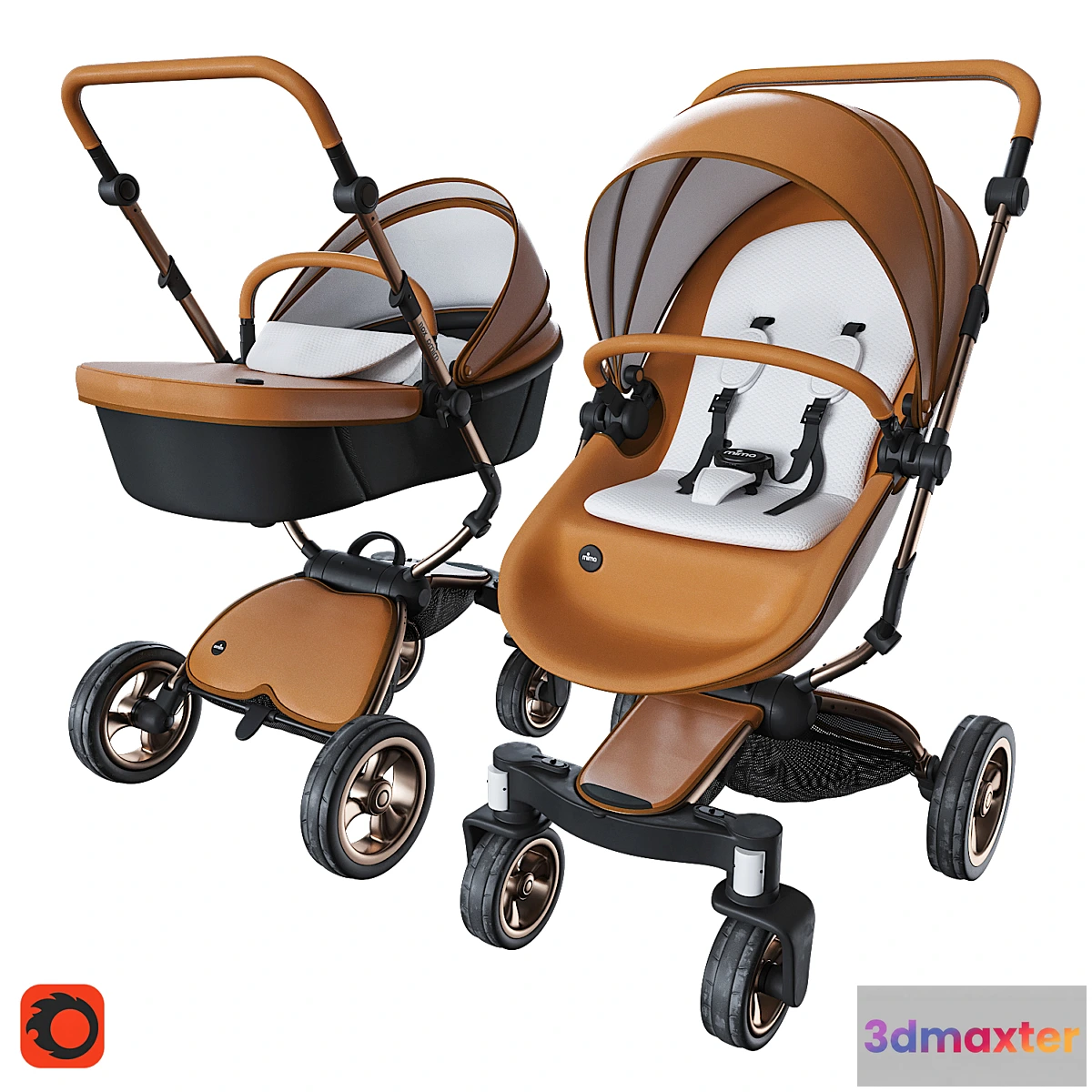750537 - Stroller Mima Xari Camel