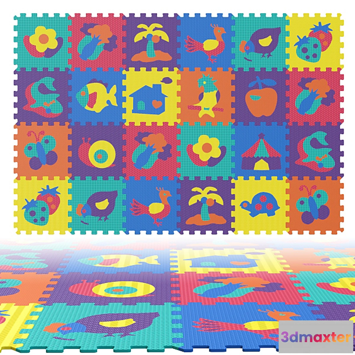750557 - Children’s carpet puzzle.