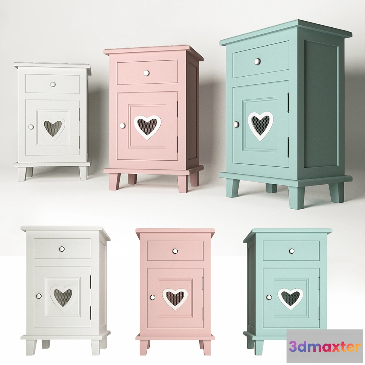 750563 - Bedside nightstand from the Adelina series