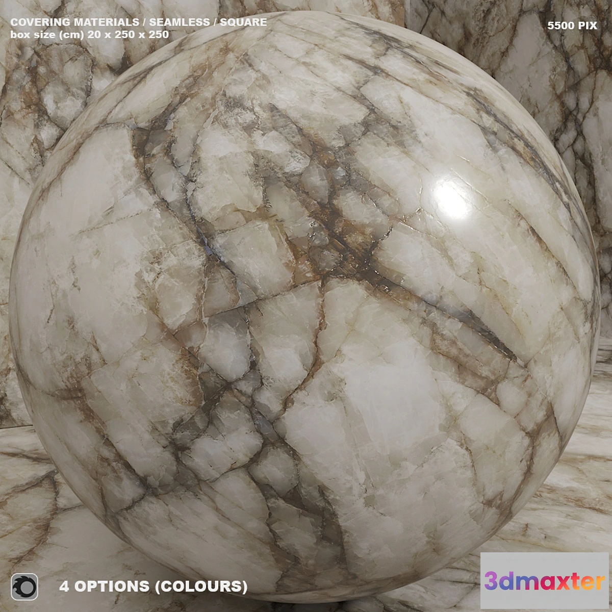 753049 - Material (seamless) - stone marble - set 147