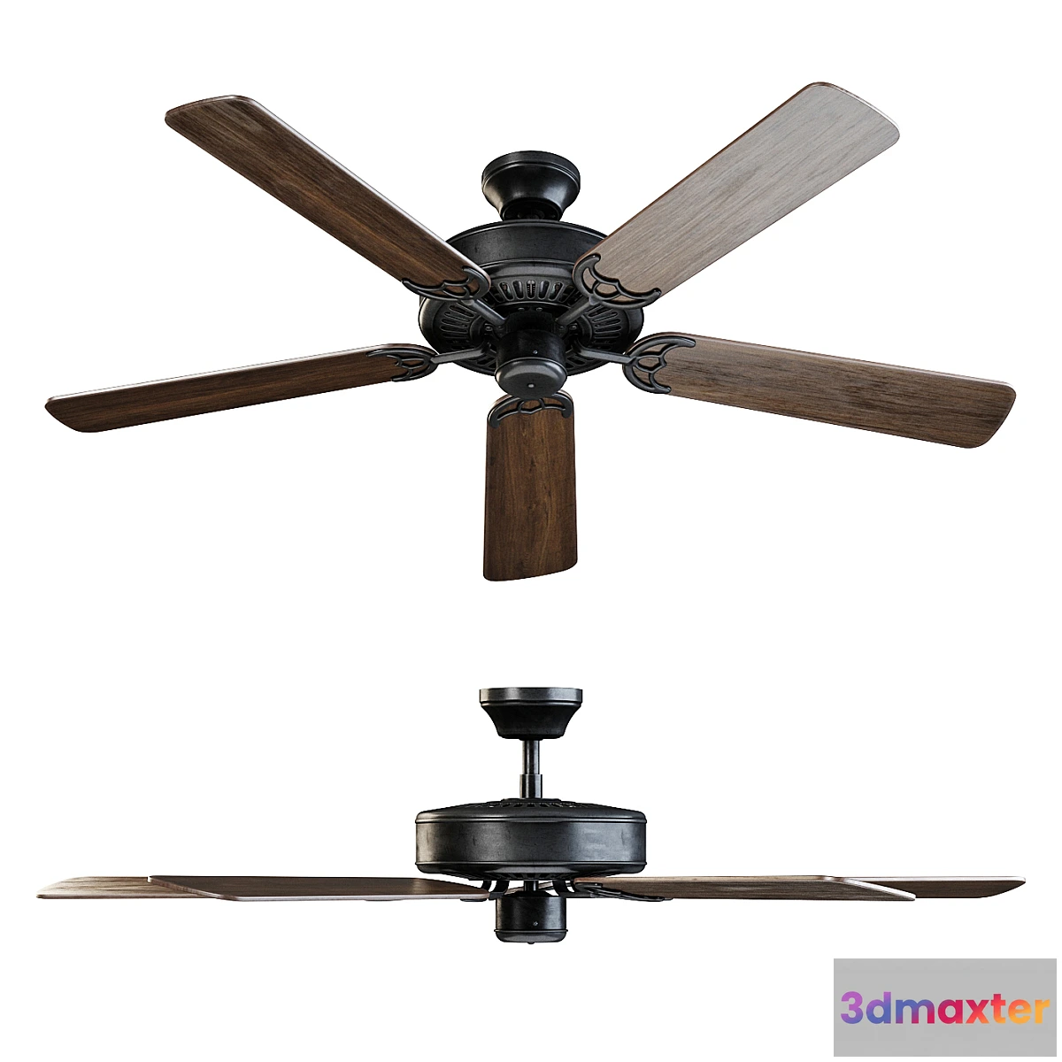 773457 - ALOHA Brown ceiling fan