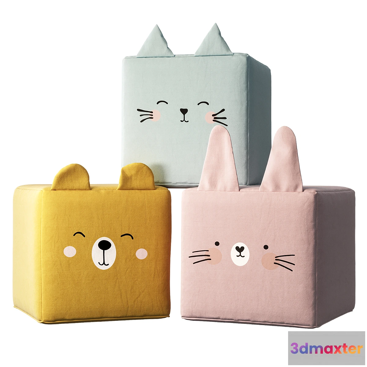 778139 - Rainbow poufs by Yellow Tipi - No.2