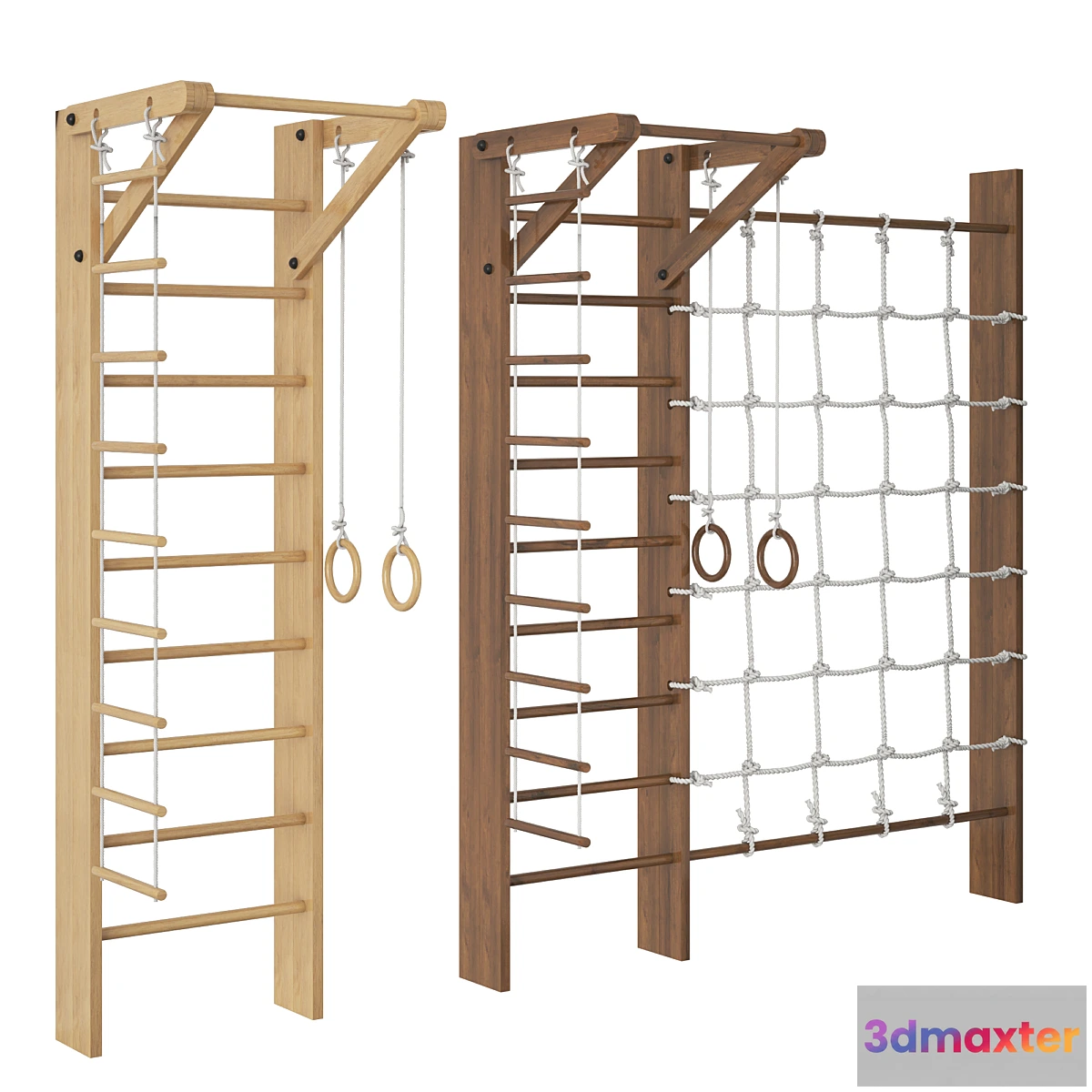 778159 - Wooden Swedish Wall - No.2