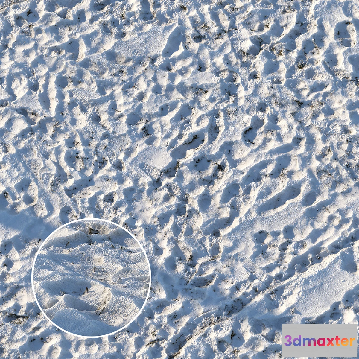 779077 - Grass under the snow (material)