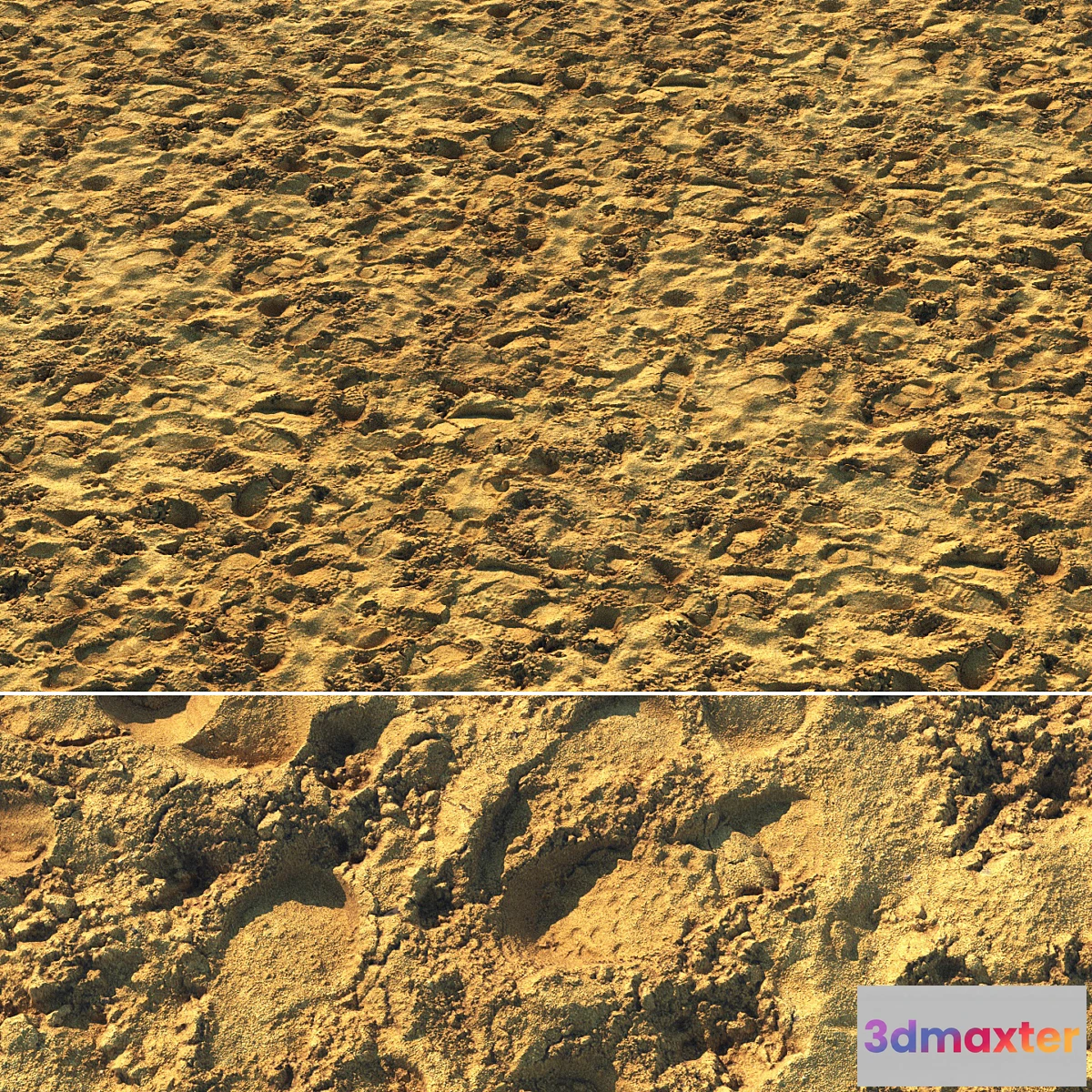 779119 - Wet sand material with footprints - No.2