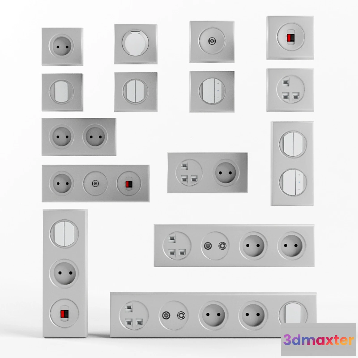 800096 - Sockets switches blocks
