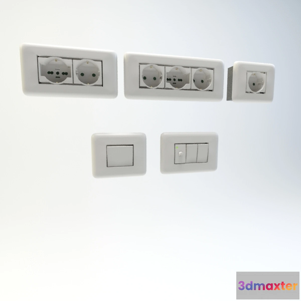 800098 - Standard Sockets and switches