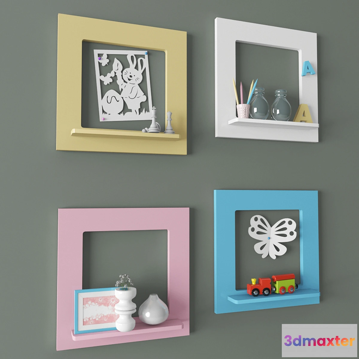 810398 - the square shelves