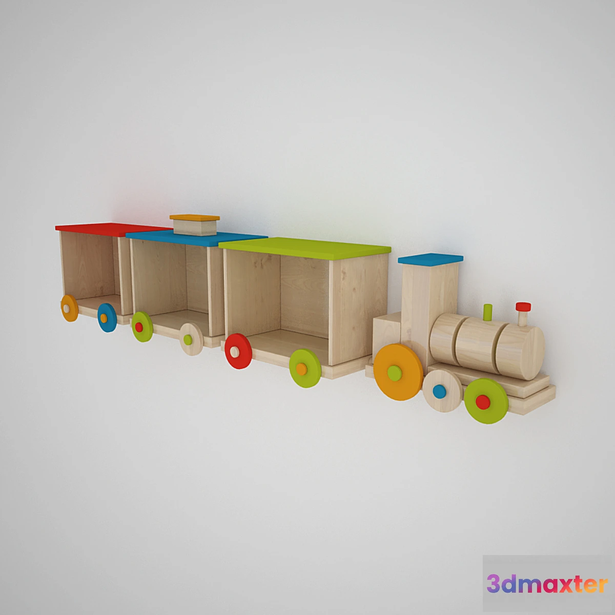 810724 - Shelf in the nursery “Train”