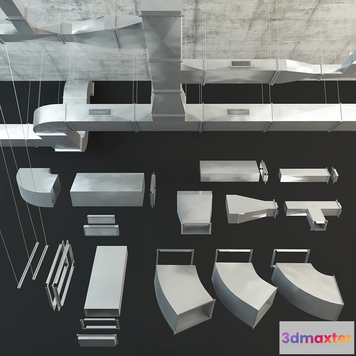 814436 - Set ventilation pipes 2