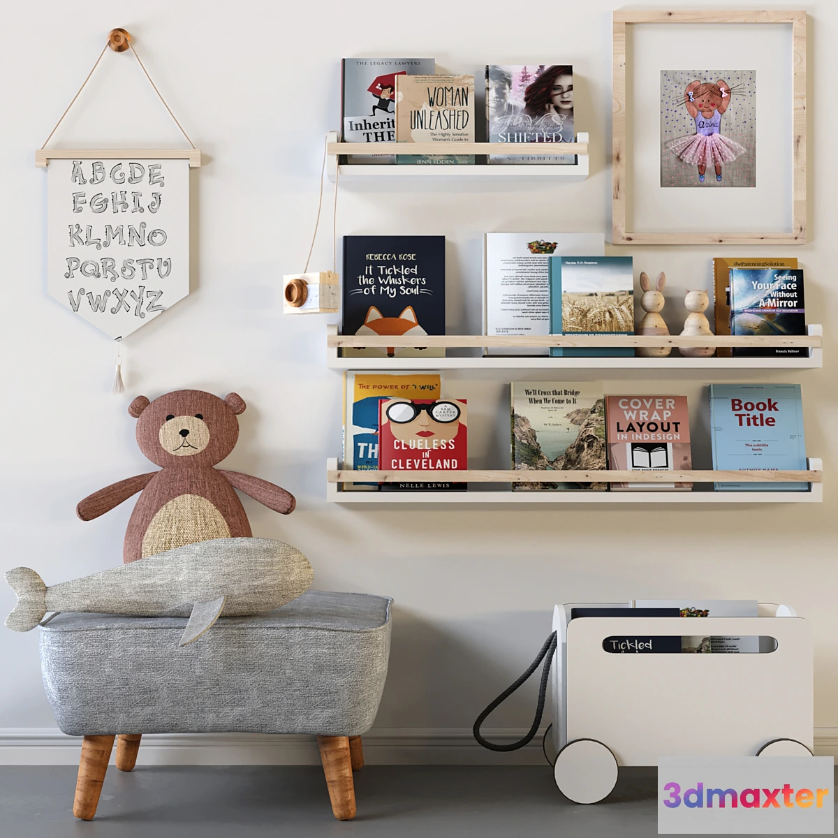 815404 - Accessories for a children’s room. soft toy