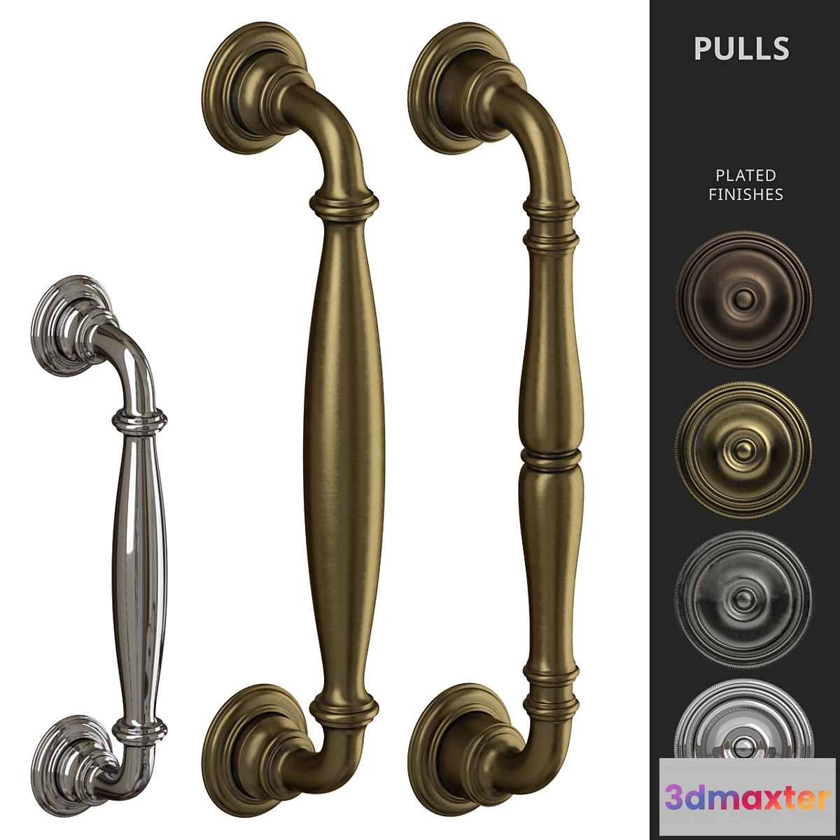 849143 - Door Pull Handles Nanz N ° 6649 6703 8649 - No.3