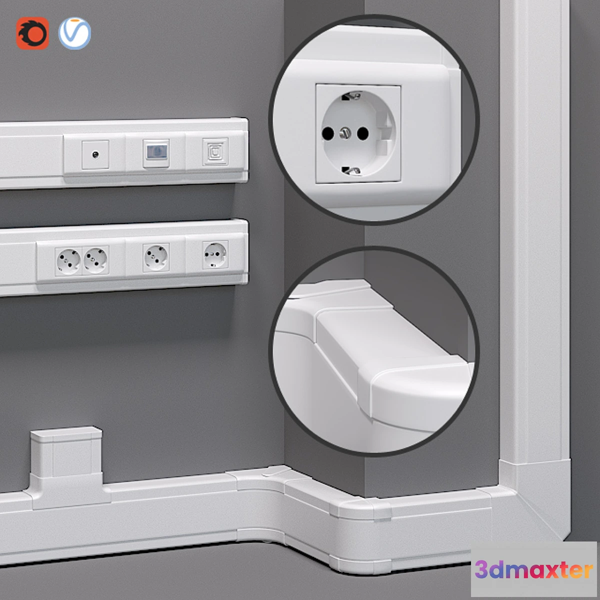 849171 - Cable channel Legrand DLP with integrated electrics - No.3