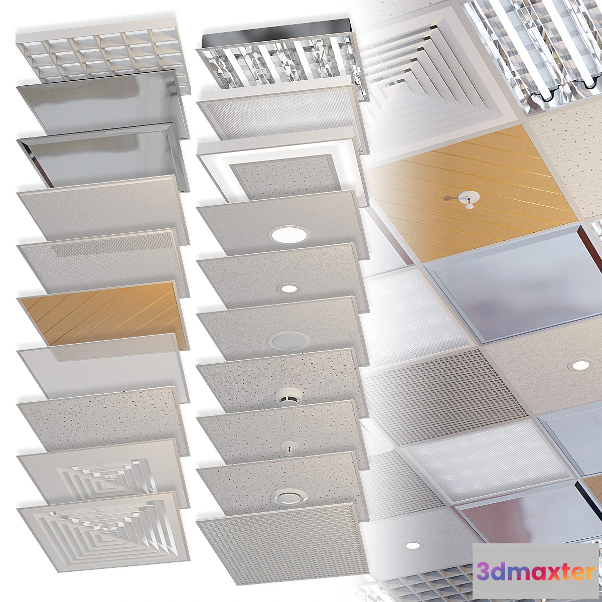 887690 - Set of elements for suspended ceiling Armstrong - No.2