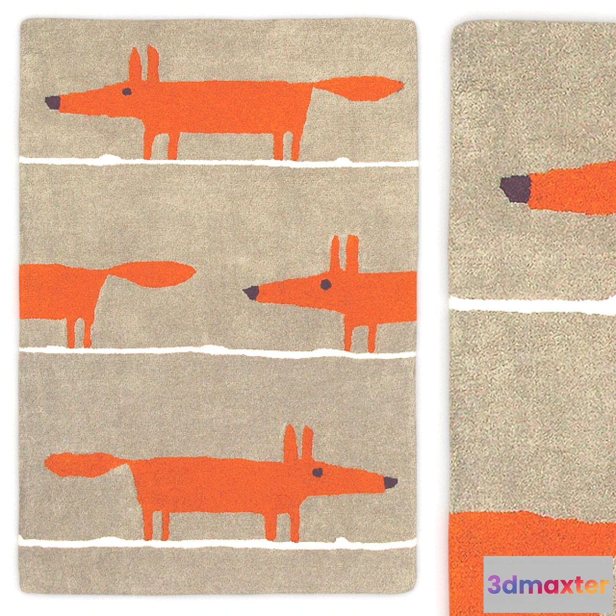 893000 - Carpet Scion Mr Fox Cinnamon Rug - No.2