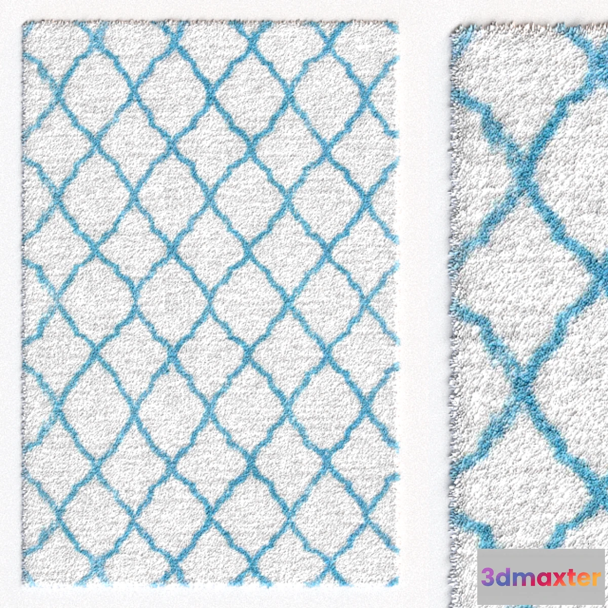 893016 - Carpet nuLOOM Nelda Trellis Kids Shag Rug - No.2