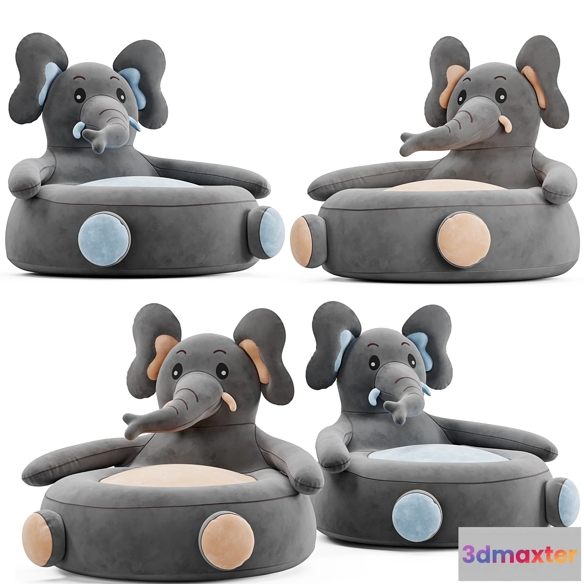 899726 - Elephant kids chair - No.4