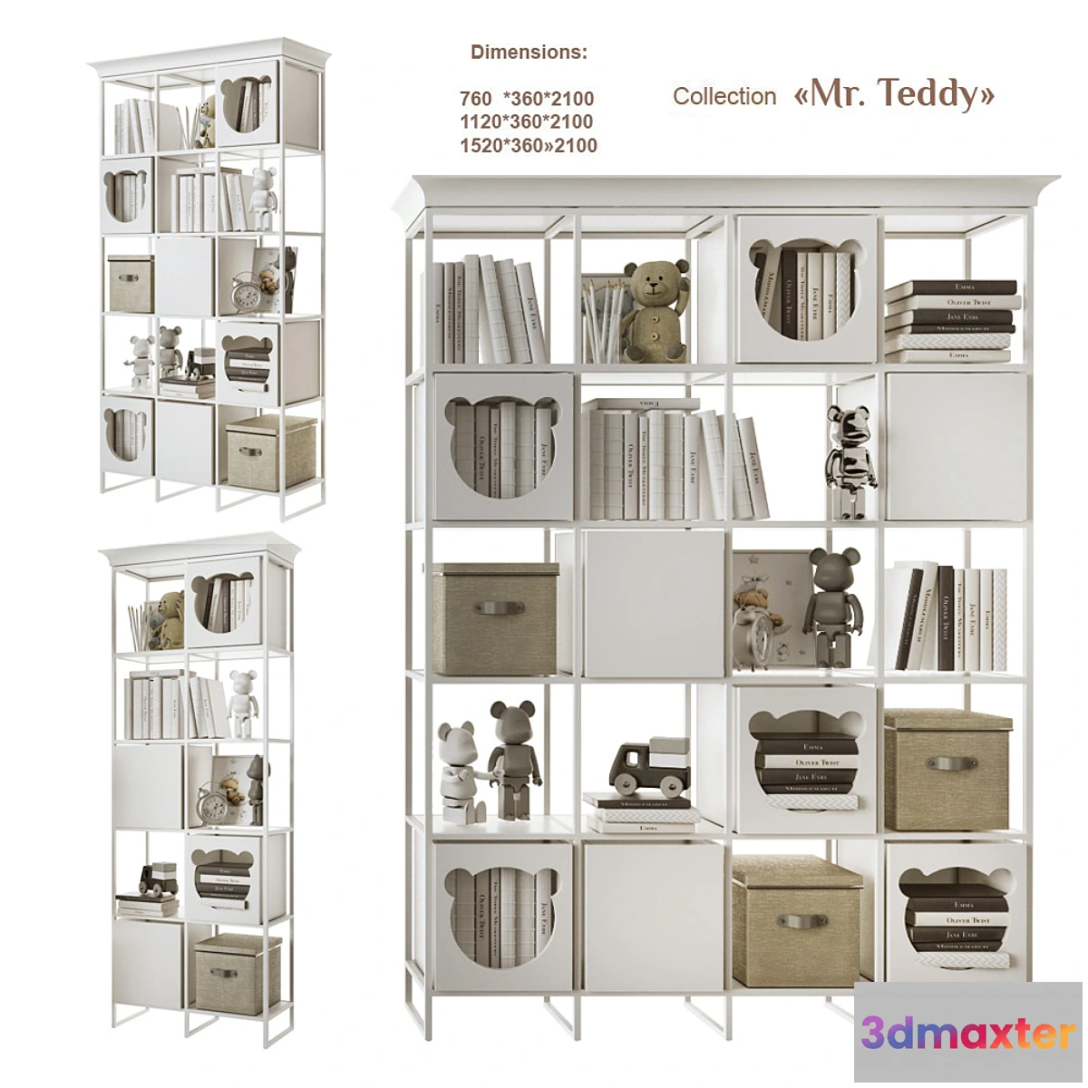 902708 - EFI Kid Concept _ Mr. Teddy shelving - No.2