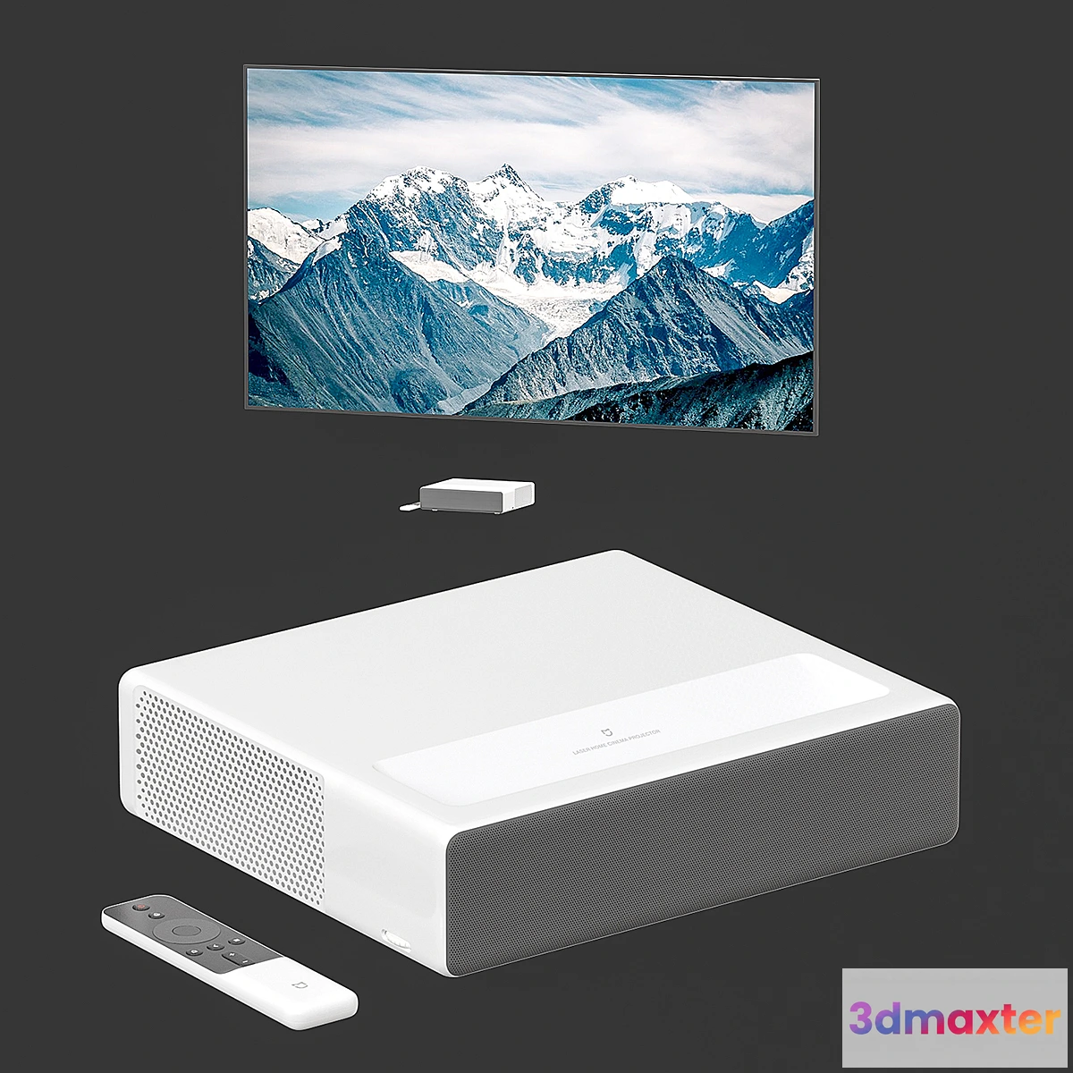 903006 - XIAOMI projector with projection screen