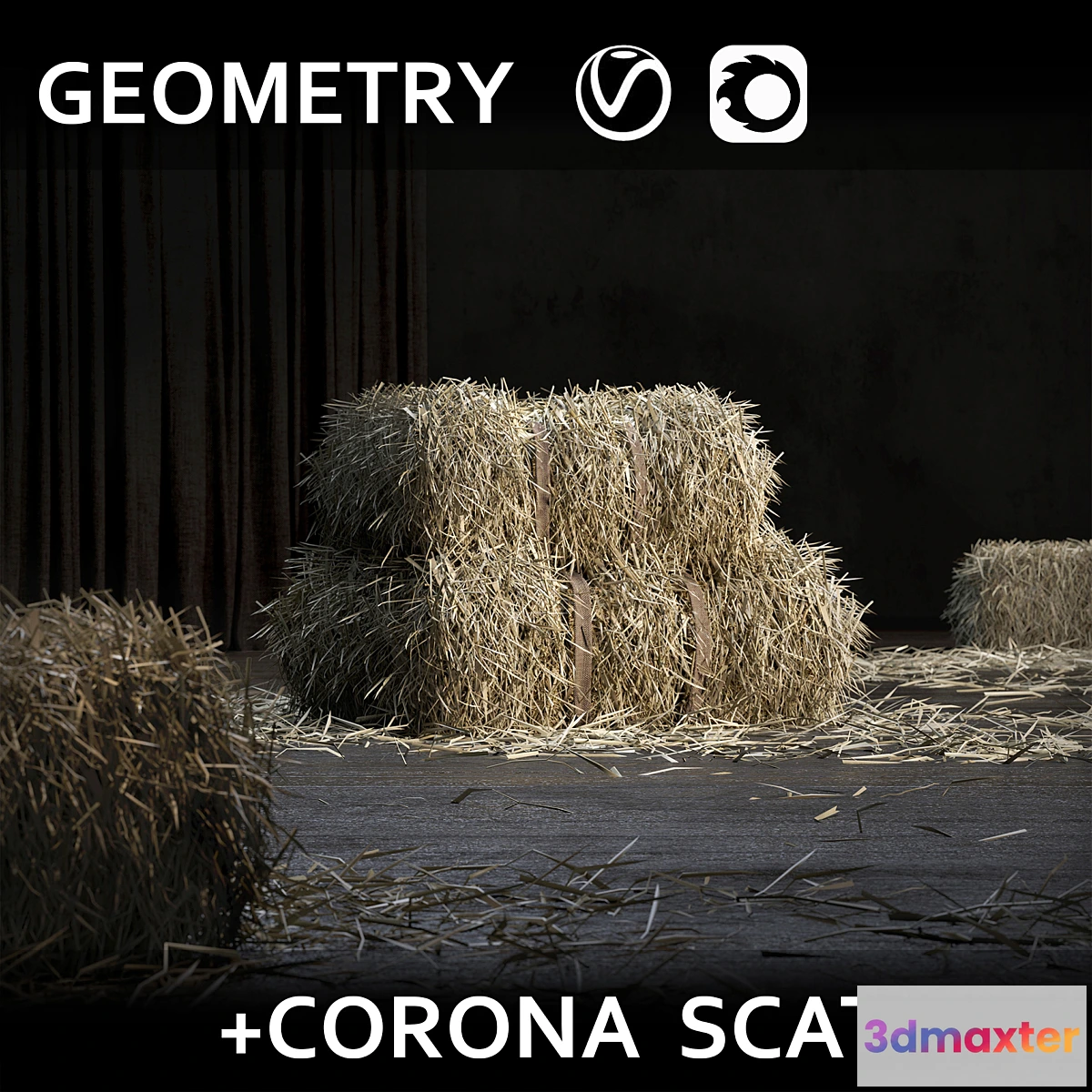 904646 - Straw bale (GEOMETRY + SCATTER) - No.2