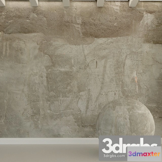 999078 - Concrete wall. old concrete. 92