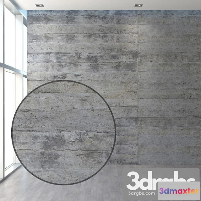 999088 - Concrete with traces of formwork