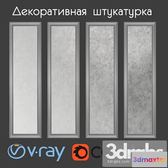 999098 - Decorative paint shades of gray with silver