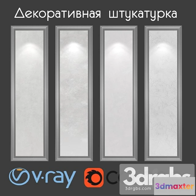 999130 - Decorative plaster of white tones