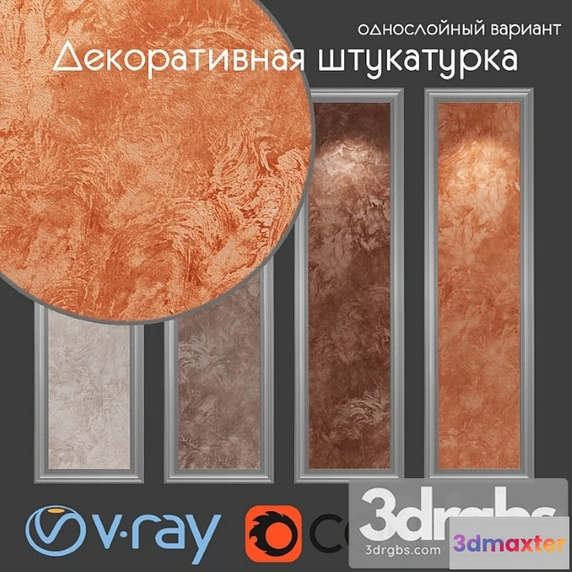 999140 - Decorative plaster single layer version 052