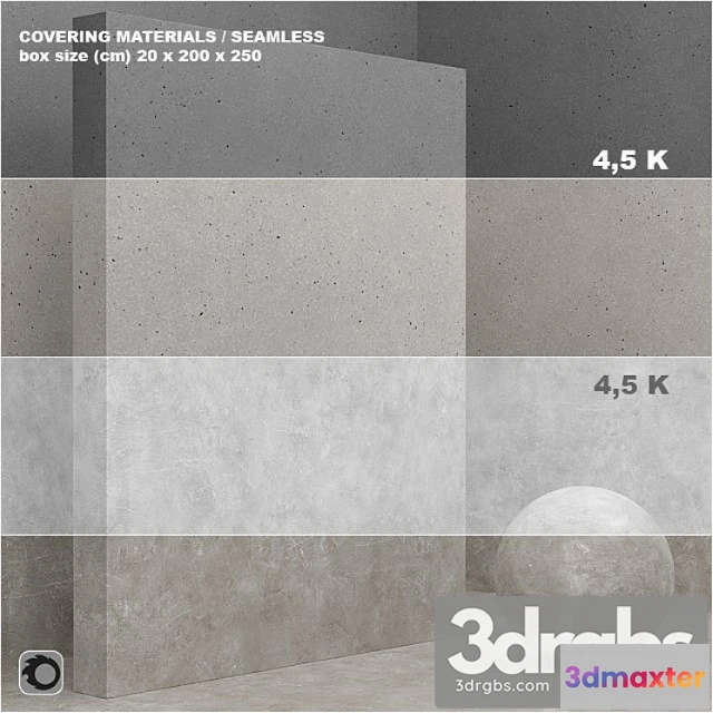 999186 - Material (seamless) - coating concrete plaster set 49