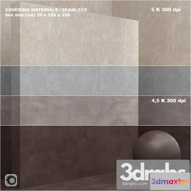 999194 - Material (seamless) - coating concrete plaster set 64