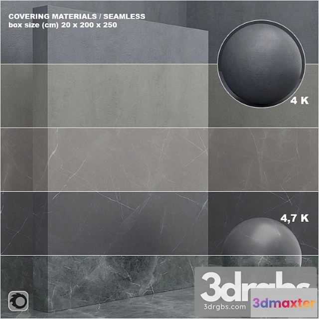 999200 - Material (seamless) - coating marble plaster - set 55