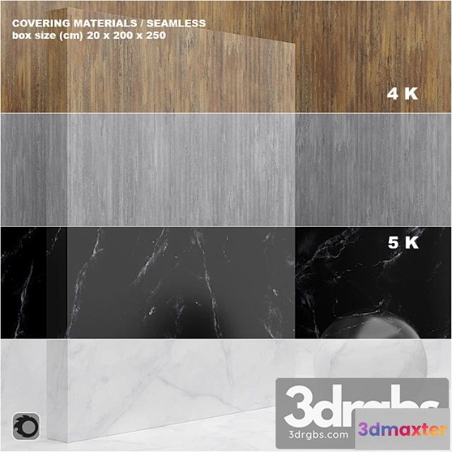 999204 - Material (seamless) - coating marble plaster set 45