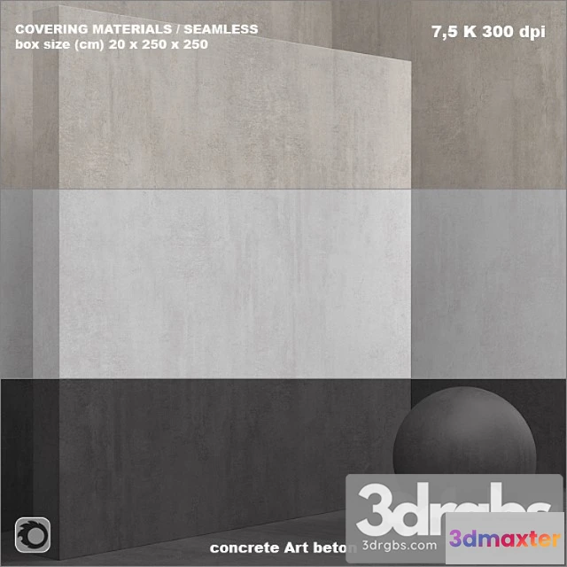 999218 - Material (seamless) - microconcrete concrete plaster set 69